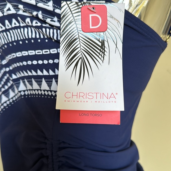 Christina Long torso D-Cup Tankini top - Picture 3 of 7